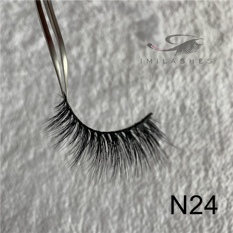 China mink lash extensions factory wholesale real velour mink fur lashes 